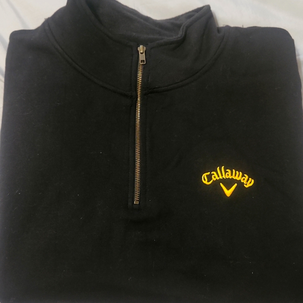 Callaway Mens 2x golf quarter zip pullover